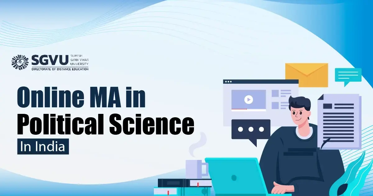 Online MA in Political Science in India
