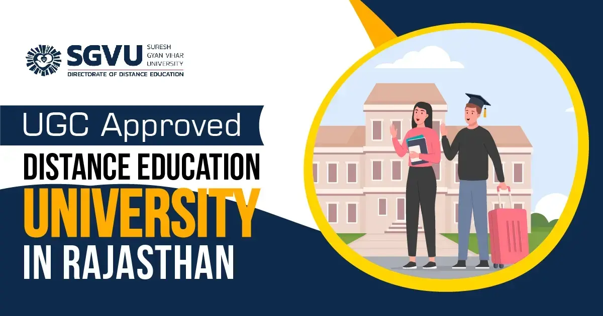 UGC approved distance education university in Rajasthan